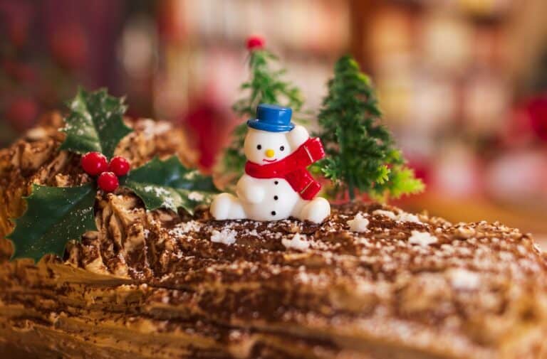 Dessert Bûche de Noël maison *** DISPONIBLE TEMPS DES FÊTES ***
